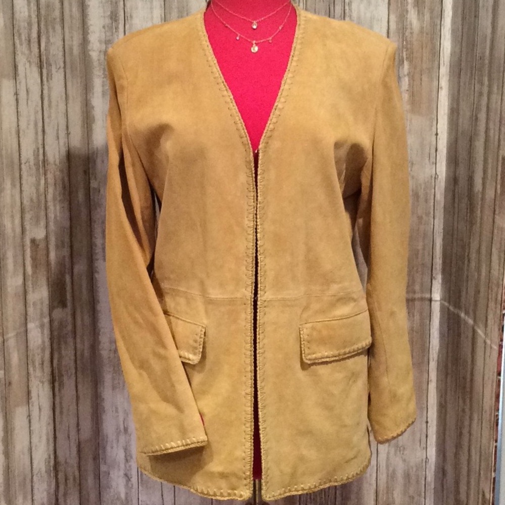 🐪 NEW, 100% LEATHER, “TERRY LEWIS” JACKET
